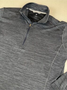 Kuhl Alloy 1/4 Zip Mens Size XL Heather Gray Pullover Shirt Style 3118 Hiking